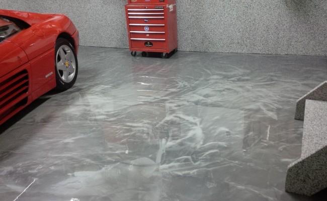 garage-Metallic-epoxy-floor